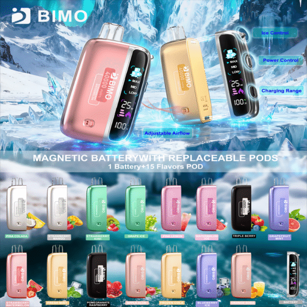 Second image of BIMO Felxy 40000 Puffs Pod