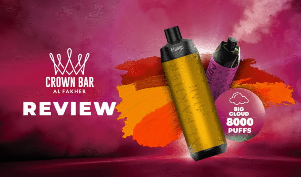 Alfahe Crown Bar E-Cigarette: 850mAh Long-Endurance Battery & Transparent Oil Tank – A Portable Choice That Balances Premium Feel and Practicality